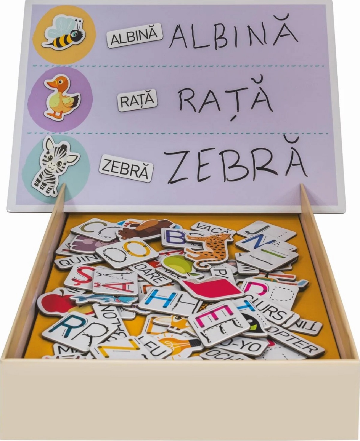 Joc magnetic: Invat sa scriu. Happi Hobbi