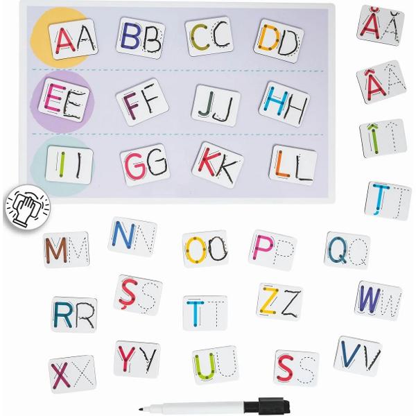 Joc magnetic: Invat sa scriu. Happi Hobbi