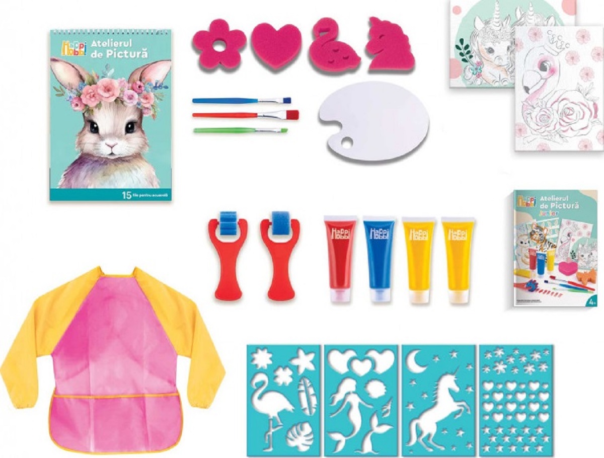 Atelierul de pictura: Junior. Happi Hobbi