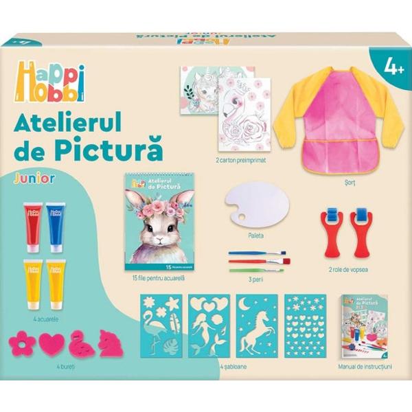 Atelierul de pictura: Junior. Happi Hobbi