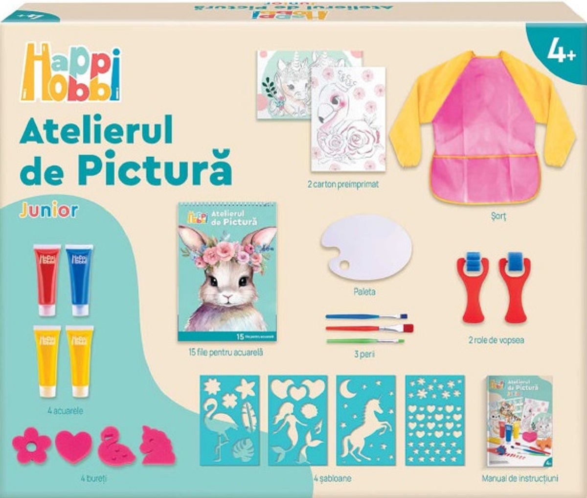 Atelierul de pictura: Junior. Happi Hobbi