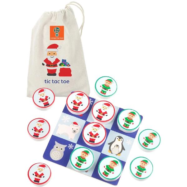 Joc: Tic Tac Toe din lemn. Varianta de sarbatori