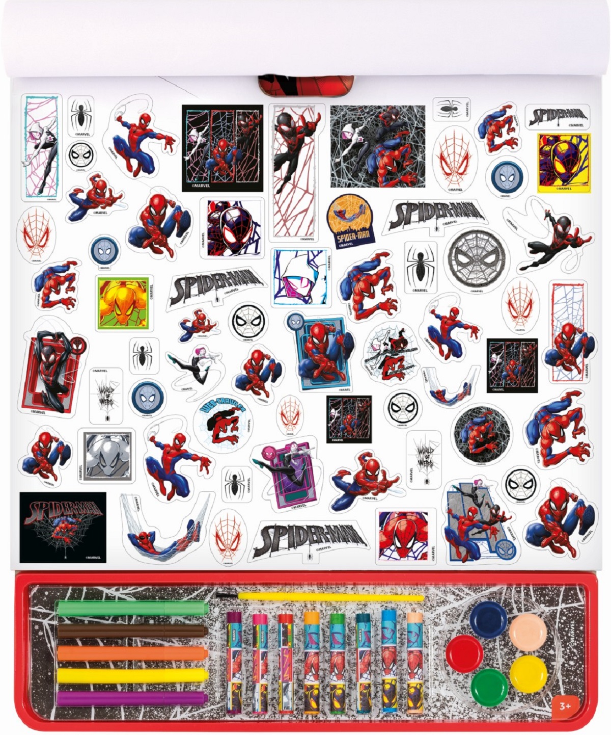 Set pentru desen. Giga block. Spider-Man 5 in 1