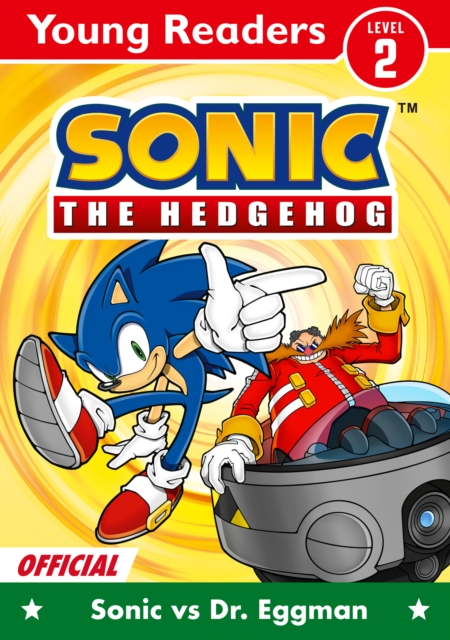 Coperta cărții 'Sonic The Hedgehog Young Readers Level 2: Sonic Vs Dr. Eggman -'