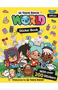 Coperta cărții 'Toca Boca Sticker Book: Welcome To Toca Boca! - Toca Boca'
