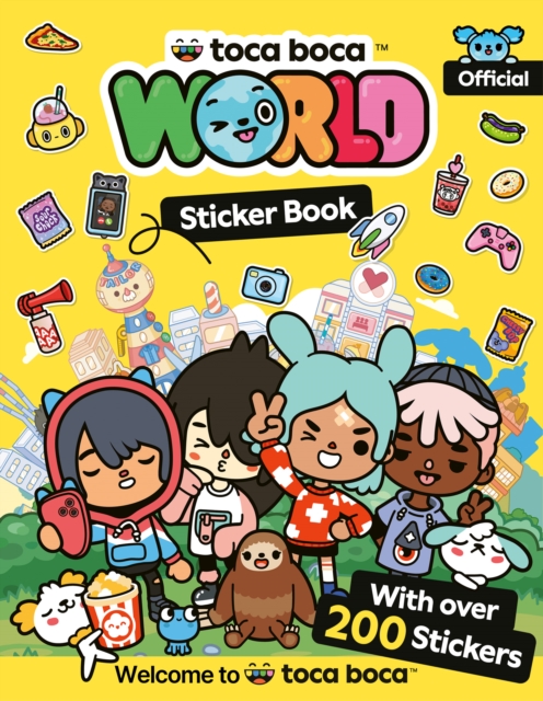 Coperta cărții 'Toca Boca Sticker Book: Welcome To Toca Boca! - Toca Boca'