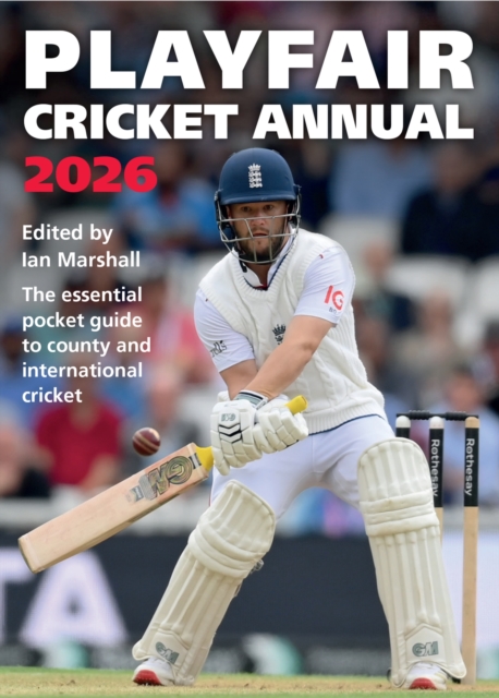 Coperta cărții 'Playfair Cricket Annual 2026 - Ian Marshall'