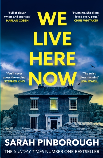 Coperta cărții 'We Live Here Now - Sarah Pinborough'