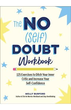 Coperta cărții 'No (Self) Doubt Workbook - Molly Burford'