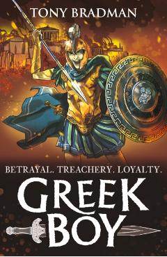 Coperta cărții 'Greek Boy - Tony Bradman'