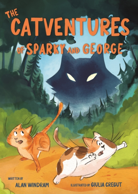 Coperta cărții 'Catventures of Sparky and George - Alan Windram'