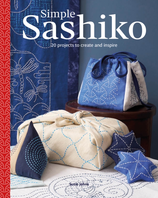 Coperta cărții 'Simple Sashiko - Susie Johns'