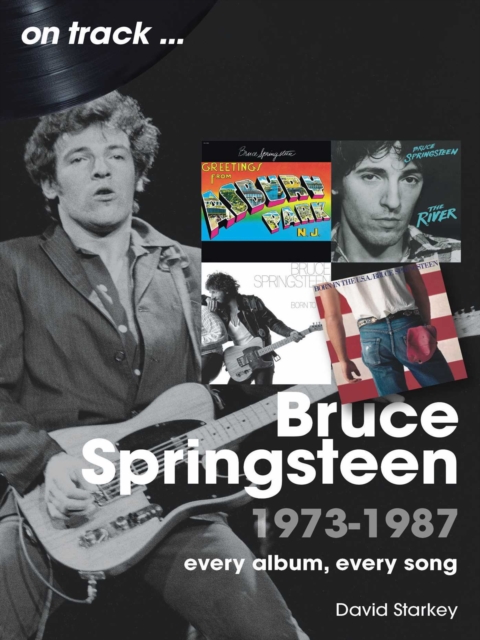 Coperta cărții 'Bruce Springsteen 1973 - 1987 On Track - David Starkey'