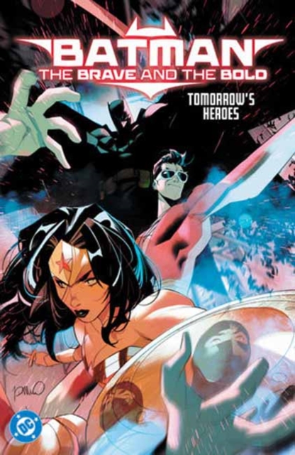 Coperta cărții 'Batman: The Brave and the Bold: Tomorrow's Heroes - Hayden|scott Sherman'