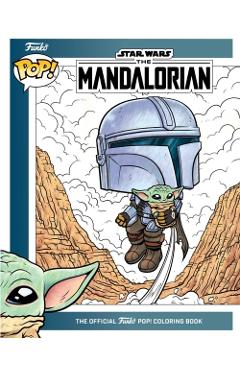 Coperta cărții 'Star Wars: The Mandalorian Official Funko POP! Coloring Book -'