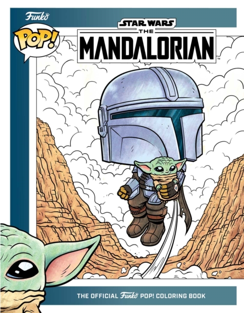 Coperta cărții 'Star Wars: The Mandalorian Official Funko POP! Coloring Book -'