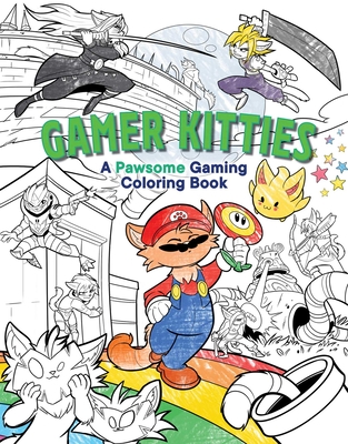 Coperta cărții 'Gamer Kitties Coloring -'