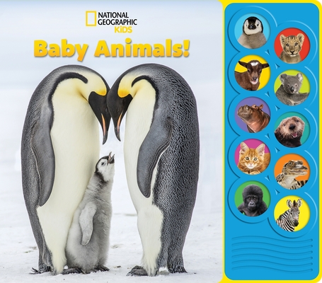 Coperta cărții 'National Geographic Kids: Baby Animals! Sound Book -'