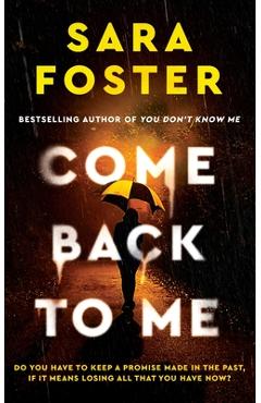 Coperta cărții 'Come Back to Me - Sara Foster'
