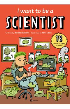 Coperta cărții 'I Want to Be a Scientist - Stepanka Sekaninova'
