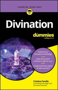 Coperta cărții 'Divination for Dummies - Cristina Farella'
