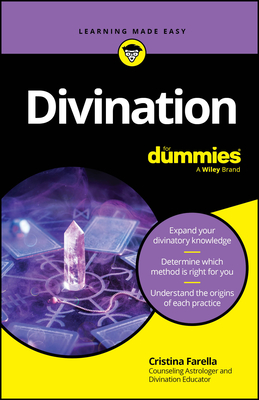 Coperta cărții 'Divination for Dummies - Cristina Farella'