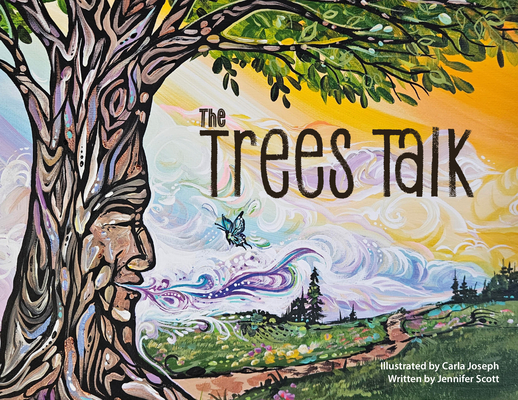 Coperta cărții 'The Trees Talk - Jennifer Scott'