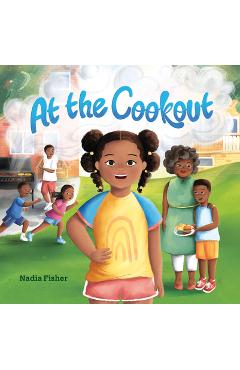Coperta cărții 'At the Cookout - Nadia Fisher'