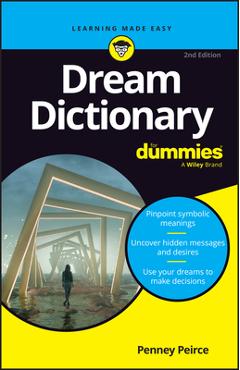 Coperta cărții 'Dream Dictionary for Dummies - Penney Peirce'