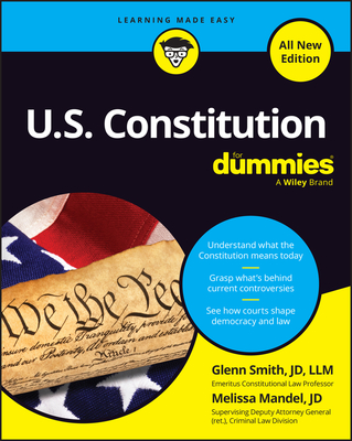 Coperta cărții 'U.S. Constitution for Dummies, All New Edition -'