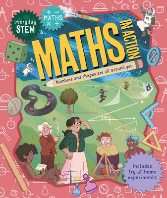 Coperta cărții 'Everyday Stem Maths - Maths in Action - Lou Abercrombie'