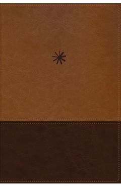 Nbla, Biblia Cronológica de Estudio, Interior a Cuatro Colores, Leathersoft, DOS Tonos Café, Comfort Print -