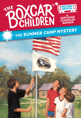 Coperta cărții 'The Summer Camp Mystery: A Summer Holiday Special - Gertrude Chandler Warner'