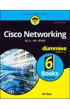 Coperta cărții 'Cisco Networking All-In-One for Dummies - Edward Tetz'