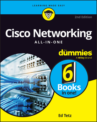 Coperta cărții 'Cisco Networking All-In-One for Dummies - Edward Tetz'