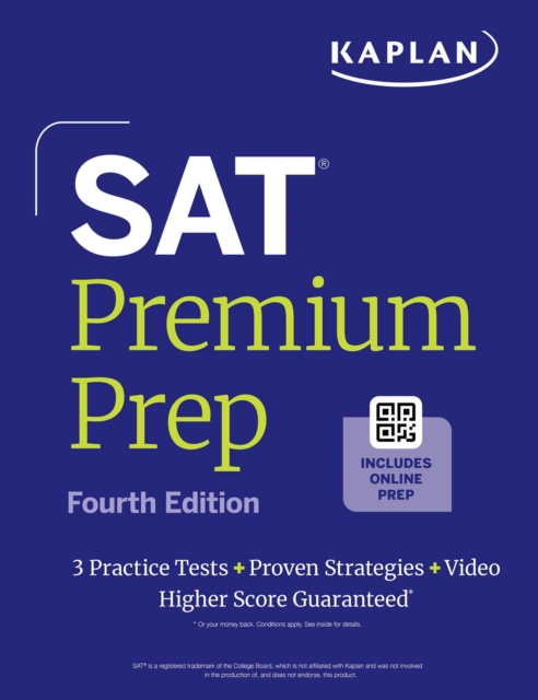 Coperta cărții 'SAT Premium Prep: Fourth Edition -'