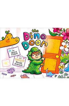 Coperta cărții 'The Dino Door - Josh Funk'
