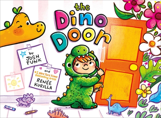 Coperta cărții 'The Dino Door - Josh Funk'