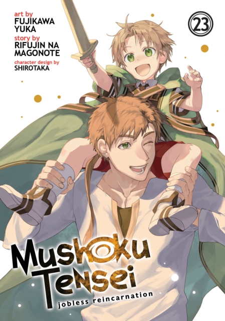 Coperta cărții 'Mushoku Tensei: Jobless Reincarnation (Manga) Vol. 23 - Rifujin Na Magonote'
