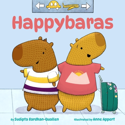 Coperta cărții 'Happybaras - Sudipta Bardhan-quallen'