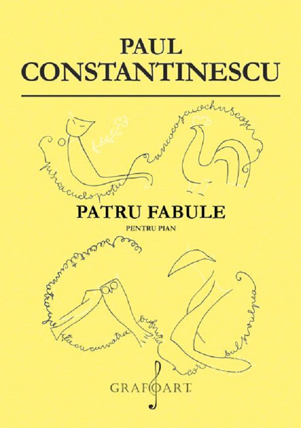 Patru fabule pentru pian - Paul Constantinescu