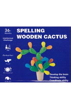 Poza produsului Joc din lemn de echilibru: Cactus