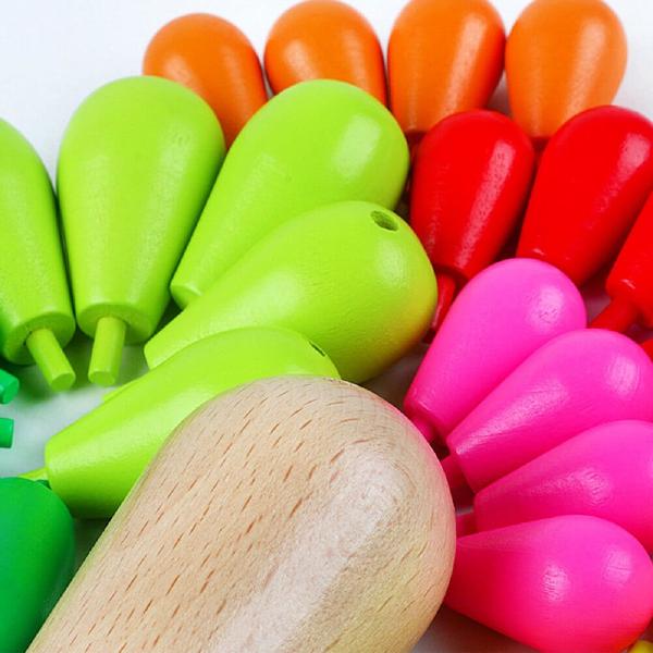 Joc din lemn de echilibru: Cactus