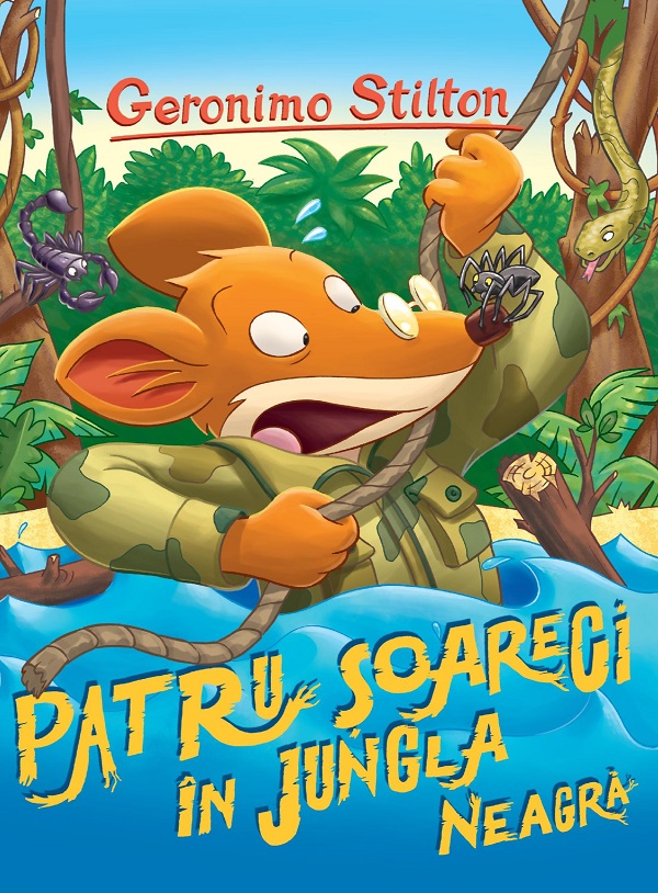 Patru soareci in jungla neagra - Geronimo Stilton