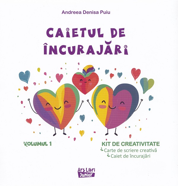 Pachet: 200 de scantei de creatie Vol.1. Kit de creativitate - carte + caiet - Andreea Denisa Puiu