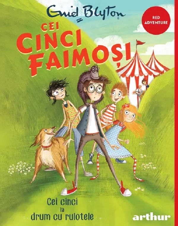 Cei cinci la drum cu rulotele. Seria Cei cinci faimosi Vol.5 - Enid Blyton