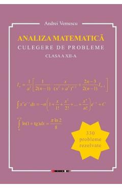 Poza produsului Analiza matematica - Clasa 12 - Culegere de probleme - Andrei Vernescu