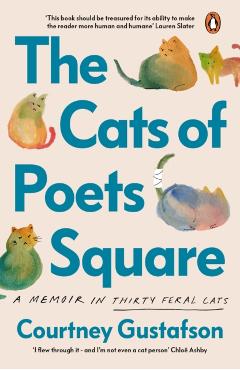 Coperta cărții 'Cats of Poets Square - Courtney Gustafson'