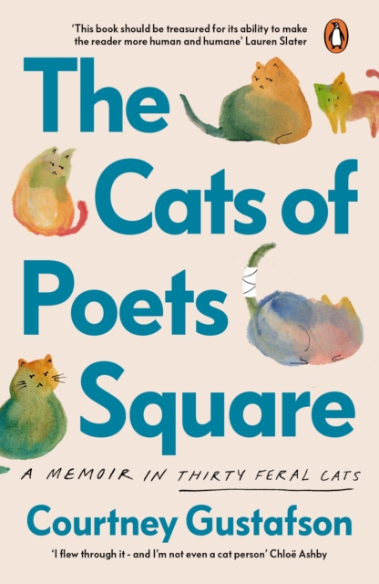 Coperta cărții 'Cats of Poets Square - Courtney Gustafson'