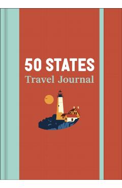 Coperta cărții '50 States Travel Journal -'